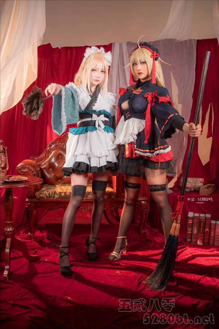 Coer美女博主@是一只熊仔吗 FGO 冲田总司 魔神冲田 双人捆绑 (&小容仔咕咕咕w)[54P-346.7M]推荐预览图