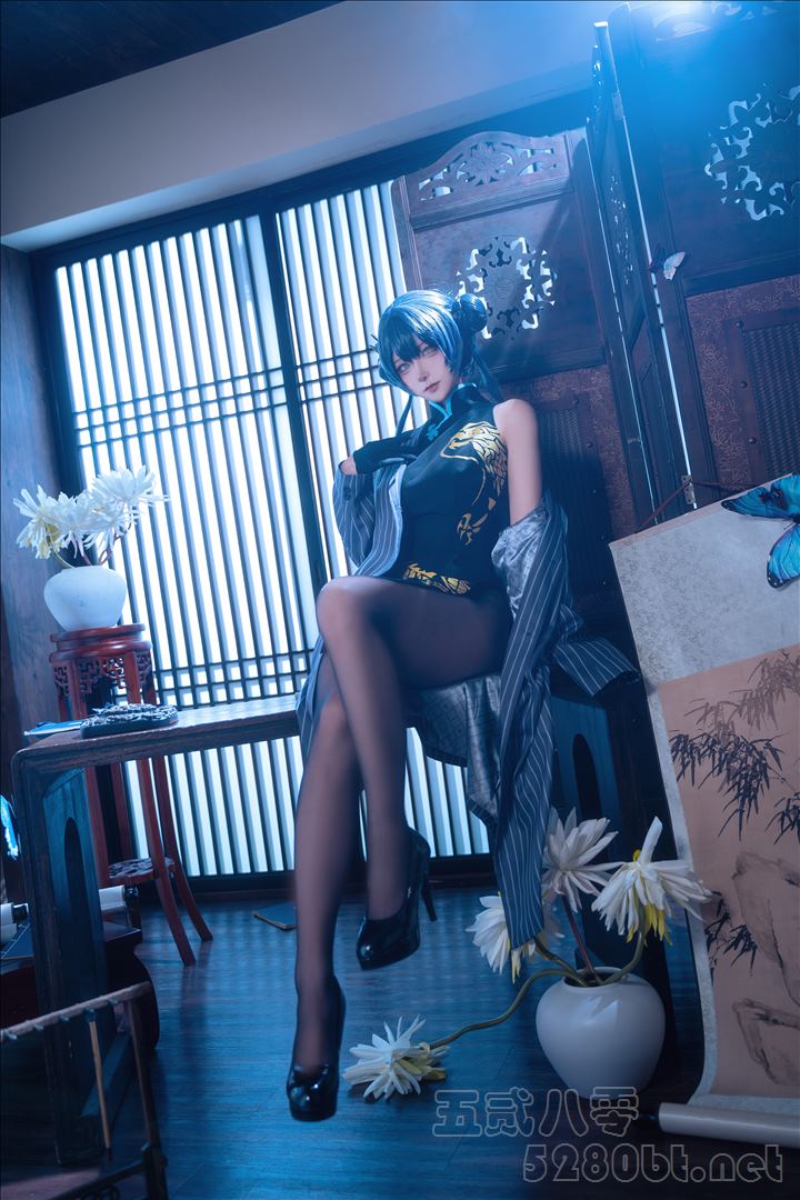 欲望妹妹@Seya-狮砸 蔚蓝档案 妃咲 旗袍[12P-138.2M]推荐预览图