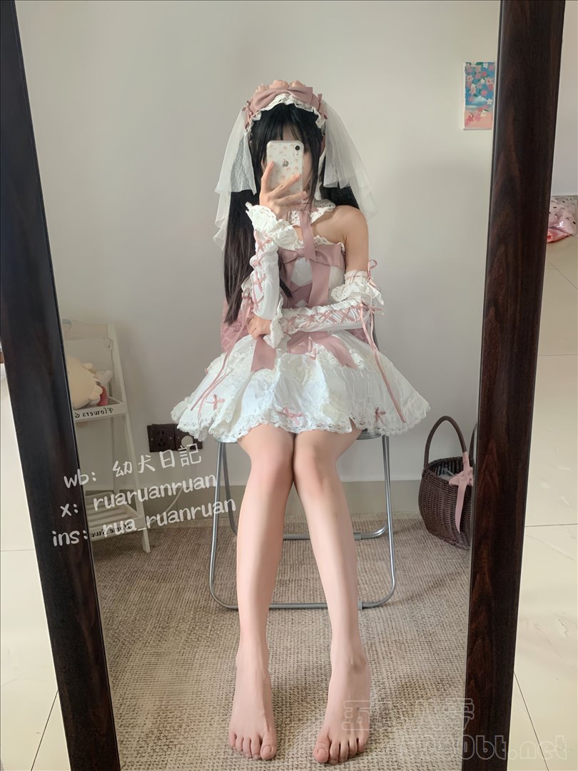 养眼吸晴邻家女@rua阮阮 初恋缎带[18P-22.9M]推荐预览图