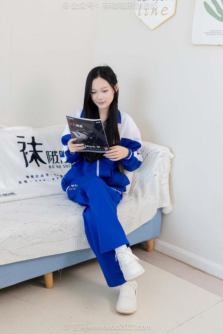 [BoBoSocks袜啵啵]VOL.625 焦糖-板鞋、纯白棉袜、裸足、校服、半脱袜子[195P+1V／7.01GB]推荐预览图